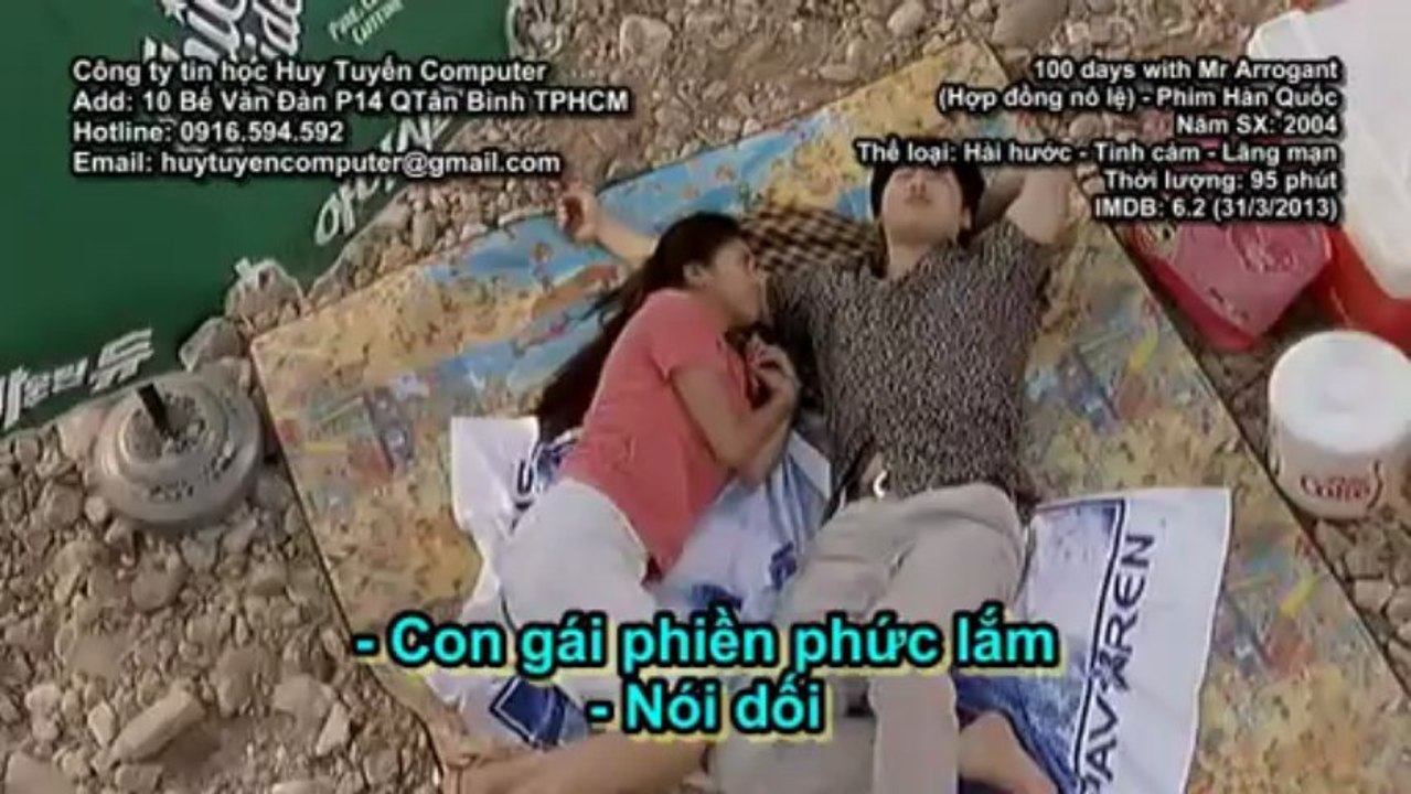 [Best scenes][100 days with Mr. Arrogant][Hop dong no le][2004]