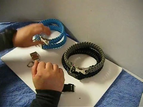 EXTREME PARACORD SURVIVAL STRAP DOG COLLAR