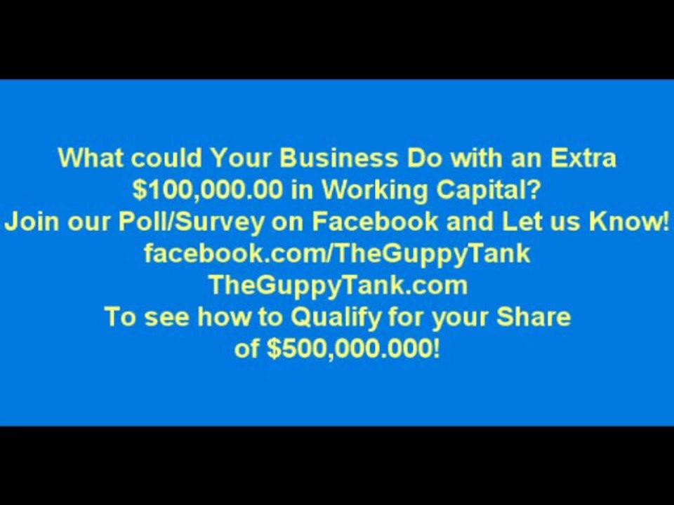 Southern California Angel Investors and The Guppy Tank.