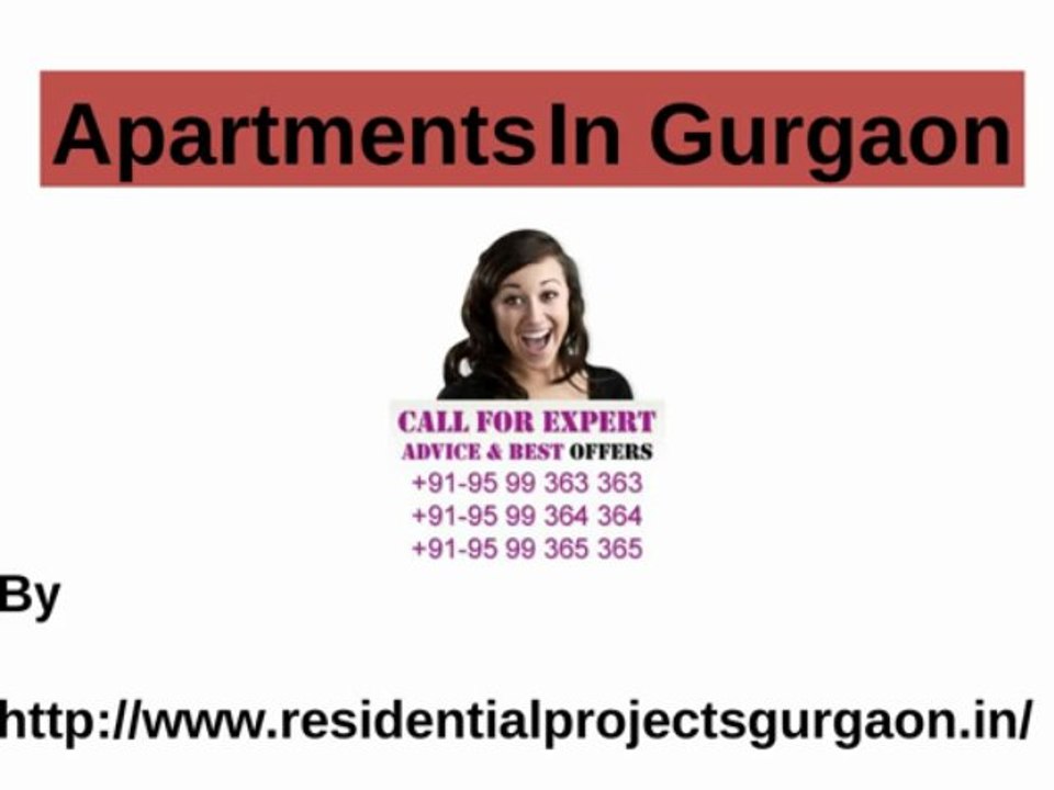 Apartments In Gurgaon Call @ 9818721122