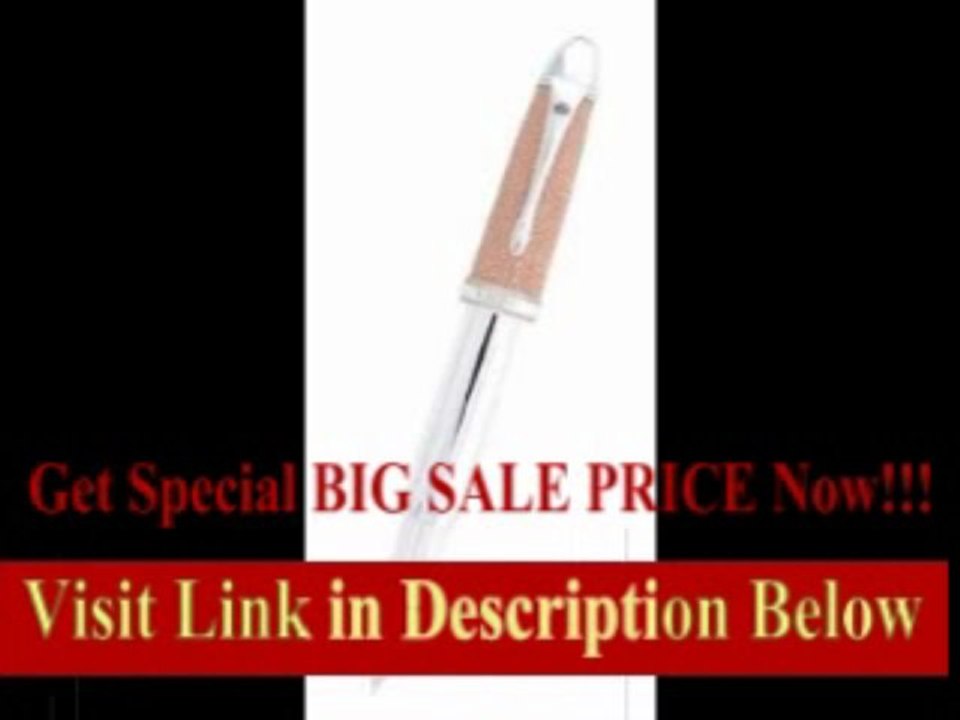 [BEST BUY] Krone Pink Stingray - Pink Diamonds Limited Edition Fountain Pen Fine