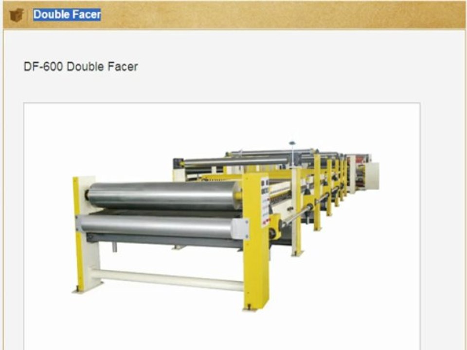 DF-600 Double Facer