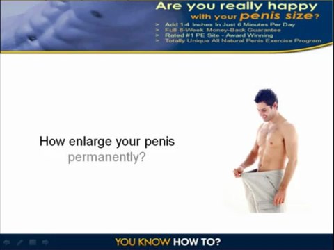 Penis Enlargement techniques e-book + Video Visual Training Kit