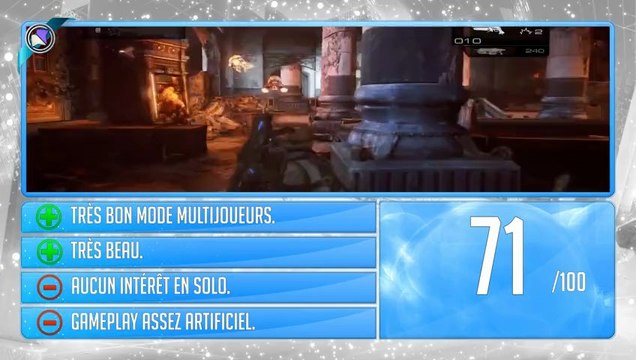 Gears of war Judgment : Review, test Millenium
