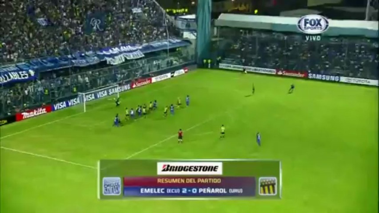 Emelec 2 x 0 Peñarol [02.04.2013]