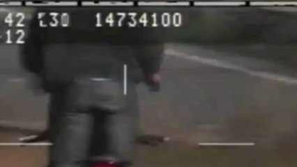Moped driver banned after no-hands stunt