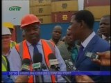 Visite du Président Boni Yayi au Port Autonome de Cotonou