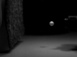 Tir de pistolet à billes à 14750 images par seconde