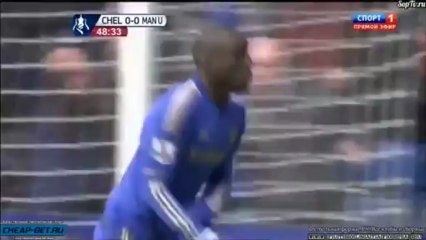 Demba Ba superbe but contre United