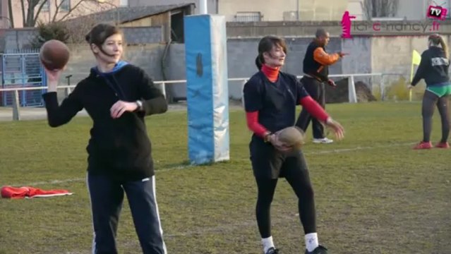 La première équipe de football américain féminin du nord-est évolue à Nancy !