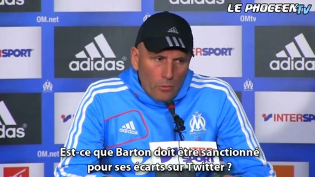 Le rappel de Baup et Cheyrou à Barton