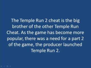 Temple run 2 cheats