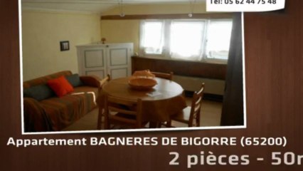 Скачать видео: Vente - appartement - BAGNERES DE BIGORRE (65200)  - 50m²