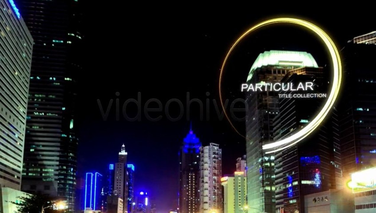 After Effects Template HD  INTRO VIDEO LOGO TRAILER    Quick Particular Title Reveal (6 in 1)