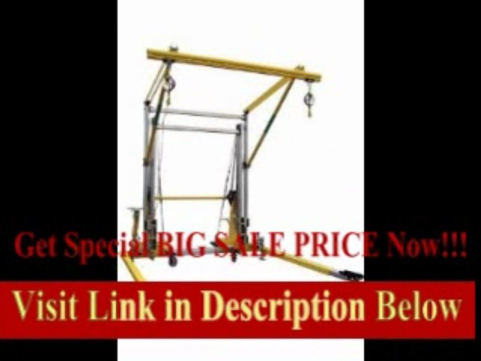 [SPECIAL DISCOUNT] DBI-SALA 8517700 12'-18' 10' Wide Adjustable Free-Standing Horizontal Rail Fall Arrest System
