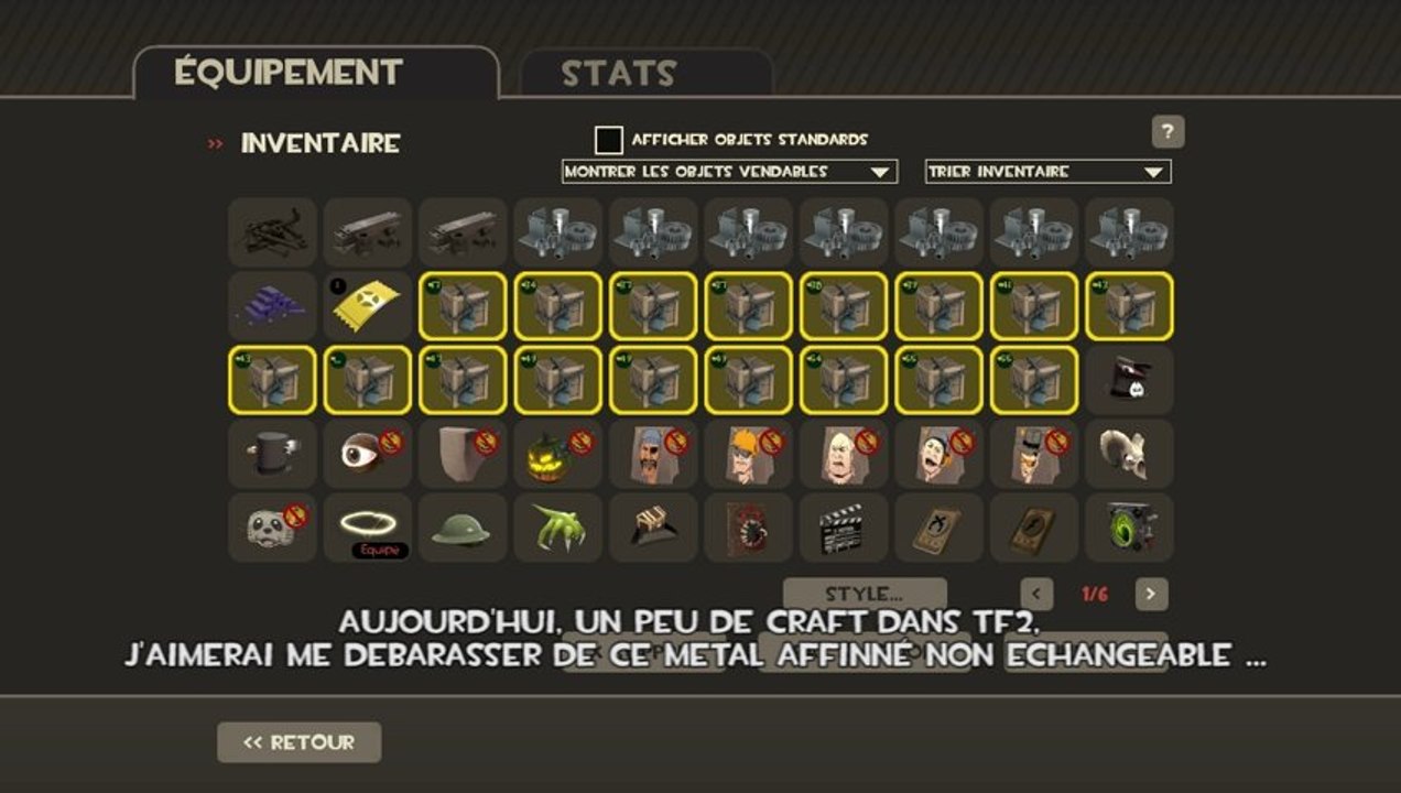 [TF2] Essayons de crafter un Uniforme de haut gradé...