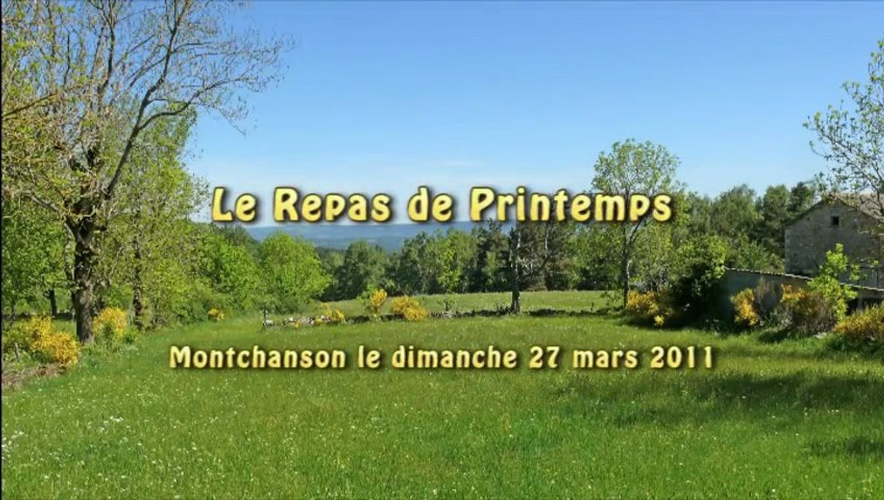 Repas de printemps 2011