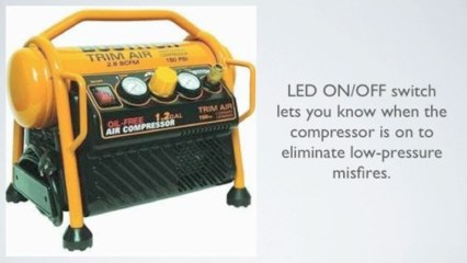 Bostitch CAP1512-OF Oil-Free High-Output Trim Compressor