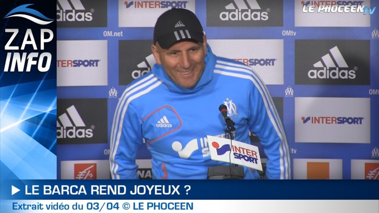 Zap Info : le Barca rend joyeux à l'OM