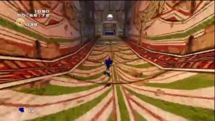 Sonic Adventure 2 Battle - Hero - Sonic : Pyramid Cave - Mission 2 : Ramasse 100 anneaux !