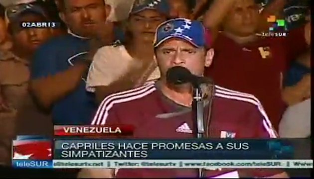 Capriles inicia campaña electoral en estado Monagas