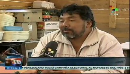 Familias viven hacinadas en La Florida en Chile