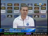 Aykut Kocaman ve Reto Ziegler'in Basın Toplantısı Fenerbahçe - Lazio