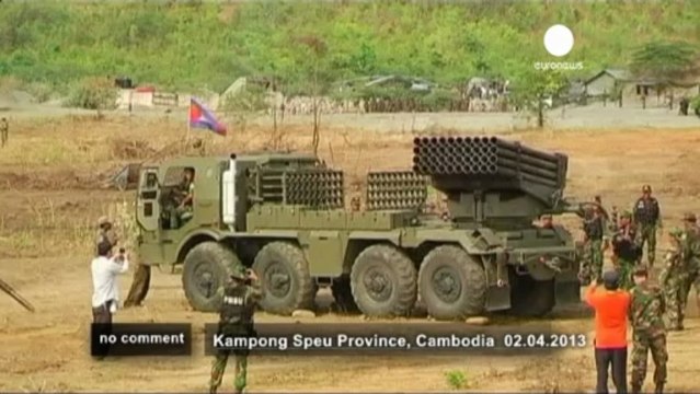 Le Cambodge teste ses nouvelles armes - no comment