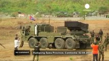 Cambodia tests its new weapons - no comment