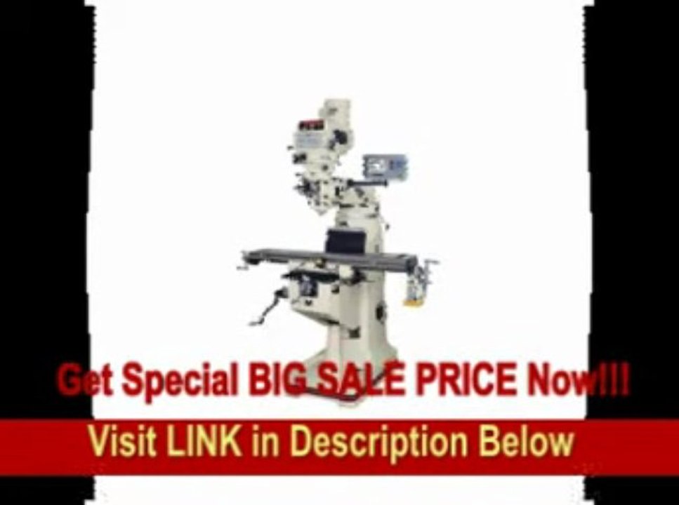 [FOR SALE] JET JTM-4VS-1 Vertical Mill with 300S DRO and X-TPFA