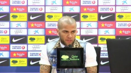 Alves, satisfecho a pesar del empate contra el PSG