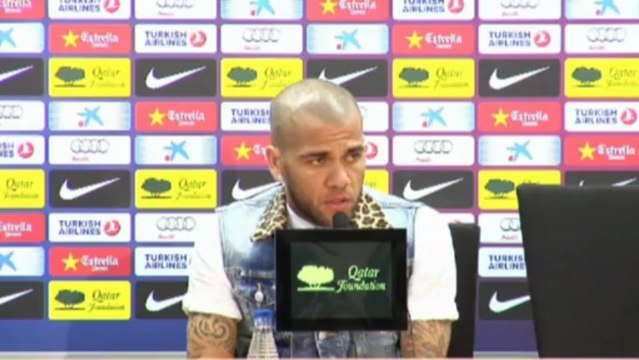 Alves: Jugar sin Messi será todo un reto