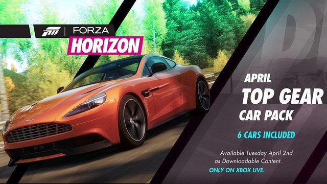 Forza Horizon | April DLC Top Gear Car Pack Trailer (2013) [EN] | HD