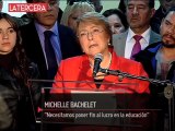 Bachelet lanza primera promesa de campaña: 