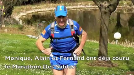 Marathon des sables avec voix