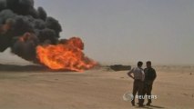 Oil pipeline explodes in Libya