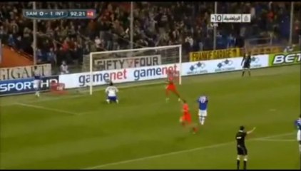 Sampdoria 0-2 Inter (Gol de Palacio) SERIE A