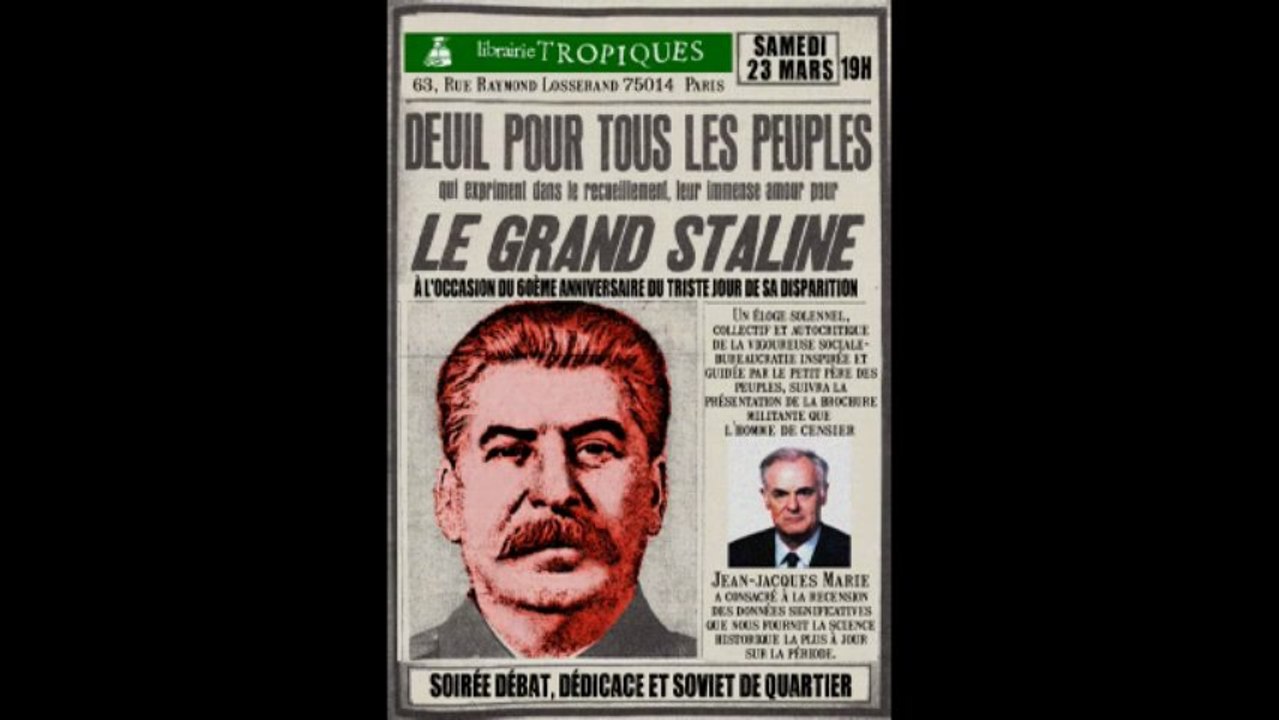 Jean-Jacques Marie, Staline et l'homme de censier