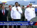 Presidente Maduro llega al Táchira para participar en reunión de la comisión Rusia-Venezuela