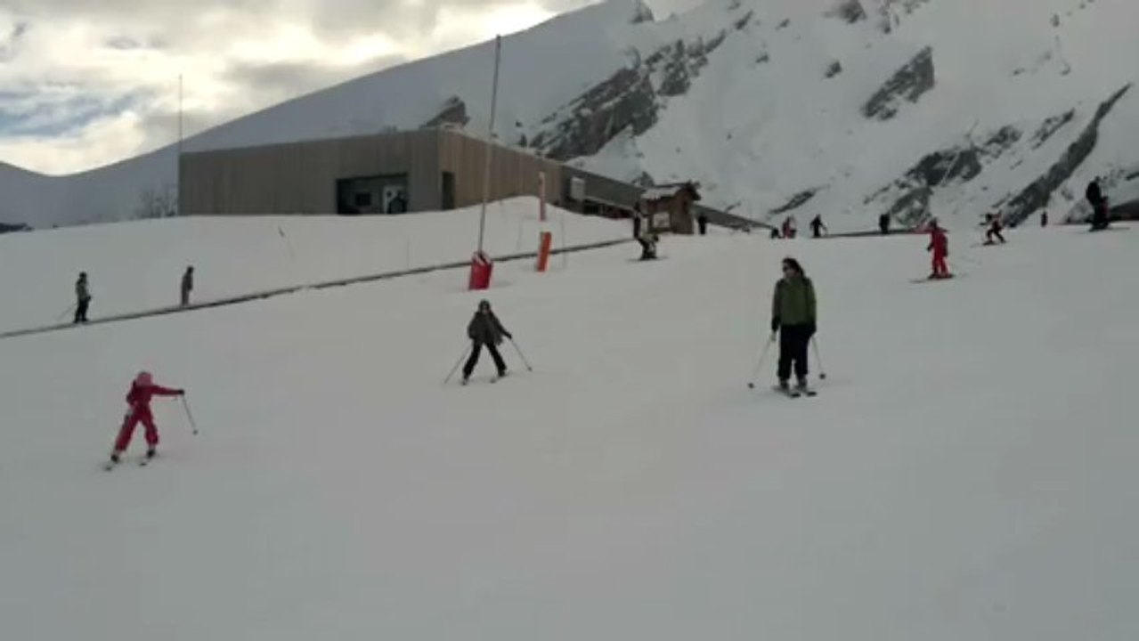 Maëlis au ski 2013