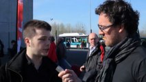 Interview d'un miltiant du Parti de Gauche lors du 3ème congrès du Parti de Gauche, Bordeaux, mars 2013