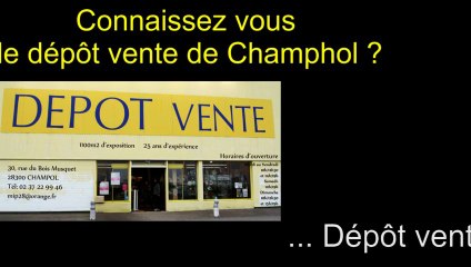 Le dépôt vente de Champhol 1100 m2 d'objets neufs et anciens à découvrir