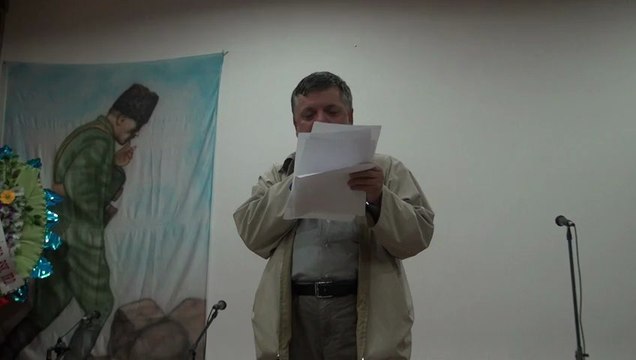 CİHANBEYLİ ANADAOLU GENÇLİK DERGİSİ KUTLU DOĞUM PROĞRAMI GALİP BİLGİLİ ŞİİR