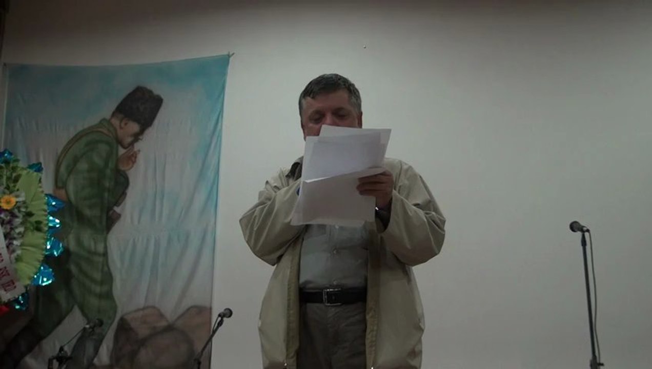 CİHANBEYLİ ANADAOLU GENÇLİK DERGİSİ KUTLU DOĞUM PROĞRAMI GALİP BİLGİLİ ŞİİR