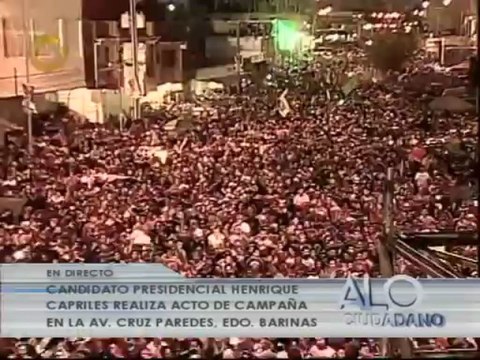 Capriles: Cada acto de corrupción de este gobierno tiene que ser más fuerza para nosotros