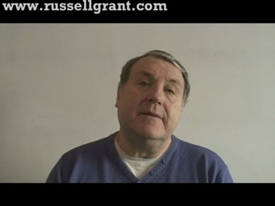 Russell Grant Video Horoscope Taurus April Thursday 4th 2013 www.russellgrant.com