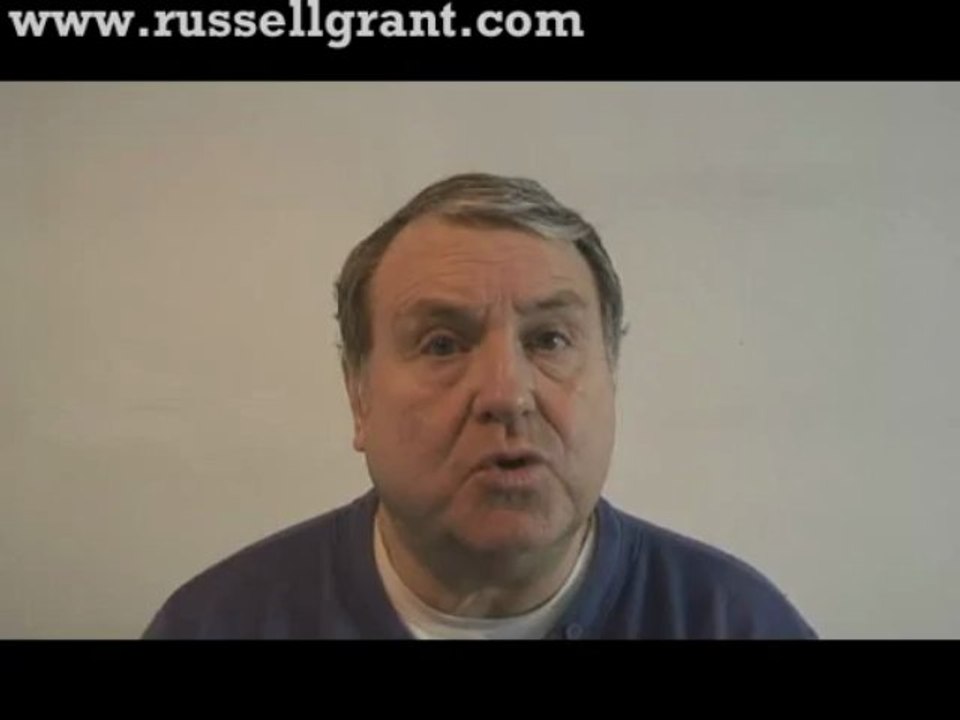 Russell Grant Video Horoscope Pisces April Thursday 4th 2013 www.russellgrant.com