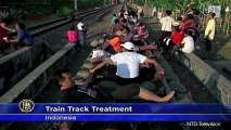 Bizarre Therapy Involves Lying on Train Tracks