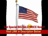 [BEST BUY] Architectural 80 Foot 12x4x.375 Satin Finish Flagpole