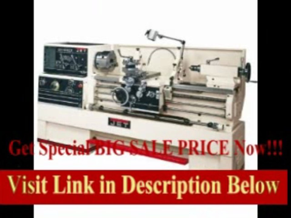 [SPECIAL DISCOUNT] JET GH1440ZX Lathe with ACU-RITE 200S DRO and Collet Closer Installed